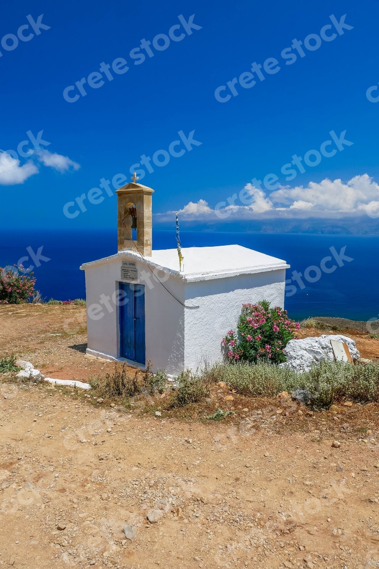 church-in-crete-with-blue-door